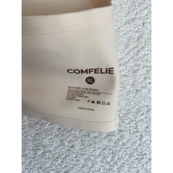 Comfelie Seamless Wireless Bra Cream Size XL New with Tags - Picture 6 of 10